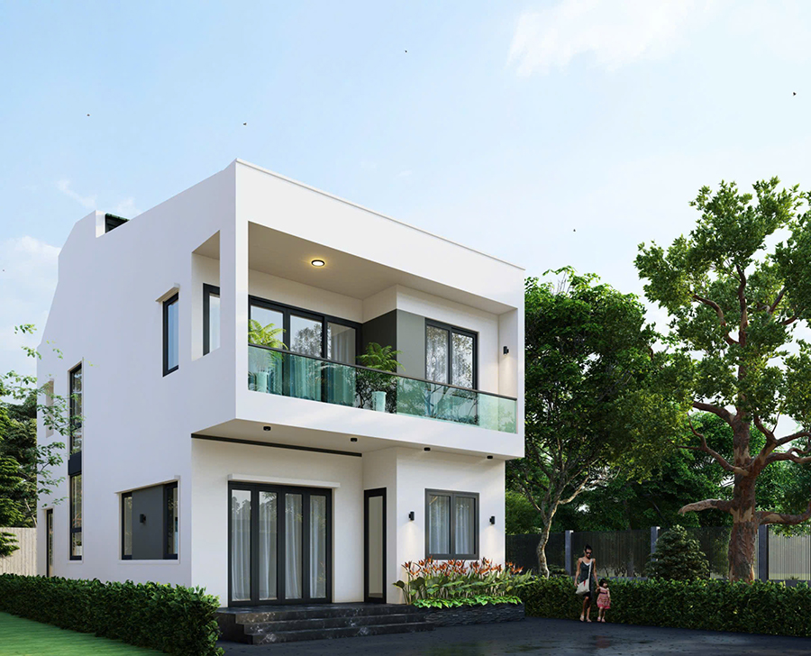 Thiết kế thi c&ocirc;ng trọn g&oacute;i nh&agrave; Hưng Lộc TP Vinh